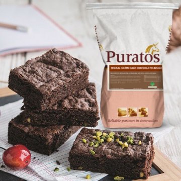 TEGRAL SATIN CAKE CIOCCOLATO BELGA KG.15